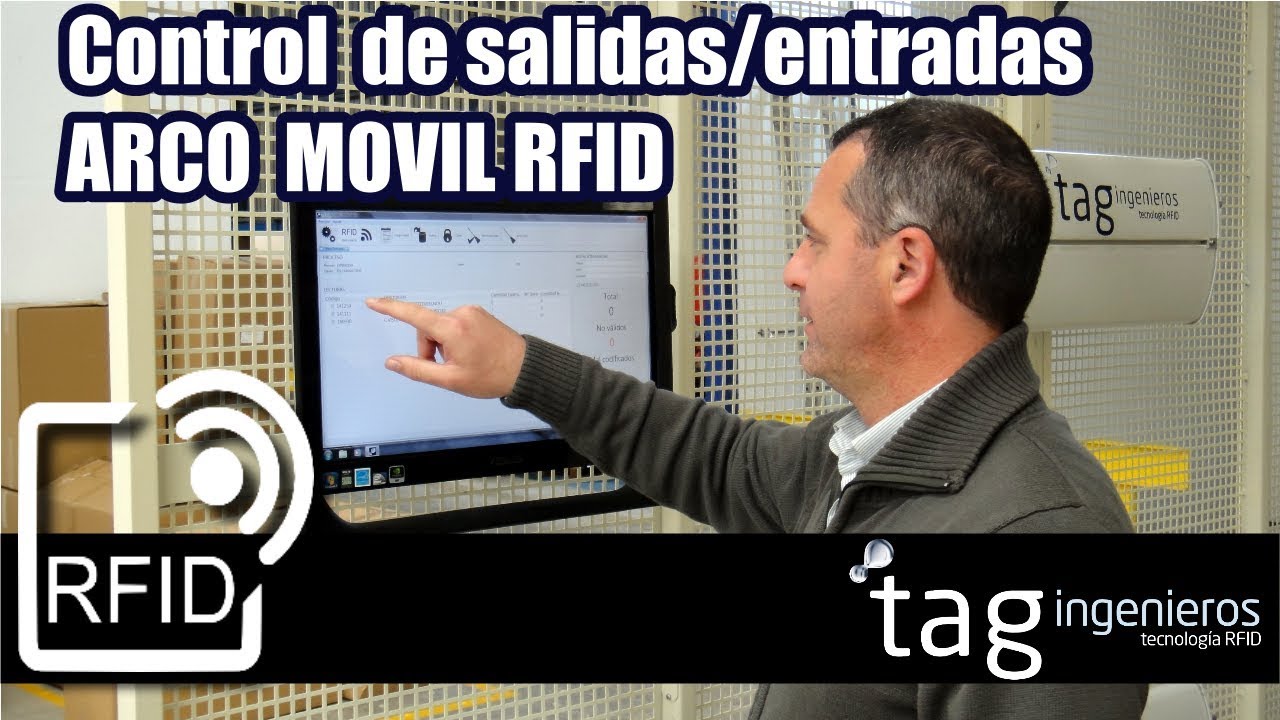 Arco Movil RFID, automatizaci&oacute;n de la trazabilidad