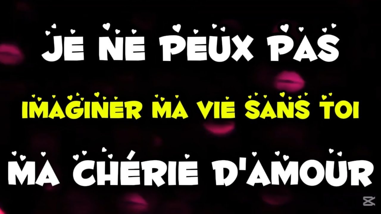 JE T’AIME MON AMOUR ❤️ messages, phrases et mots doux avec amour et tendresse 🌺❤🍀