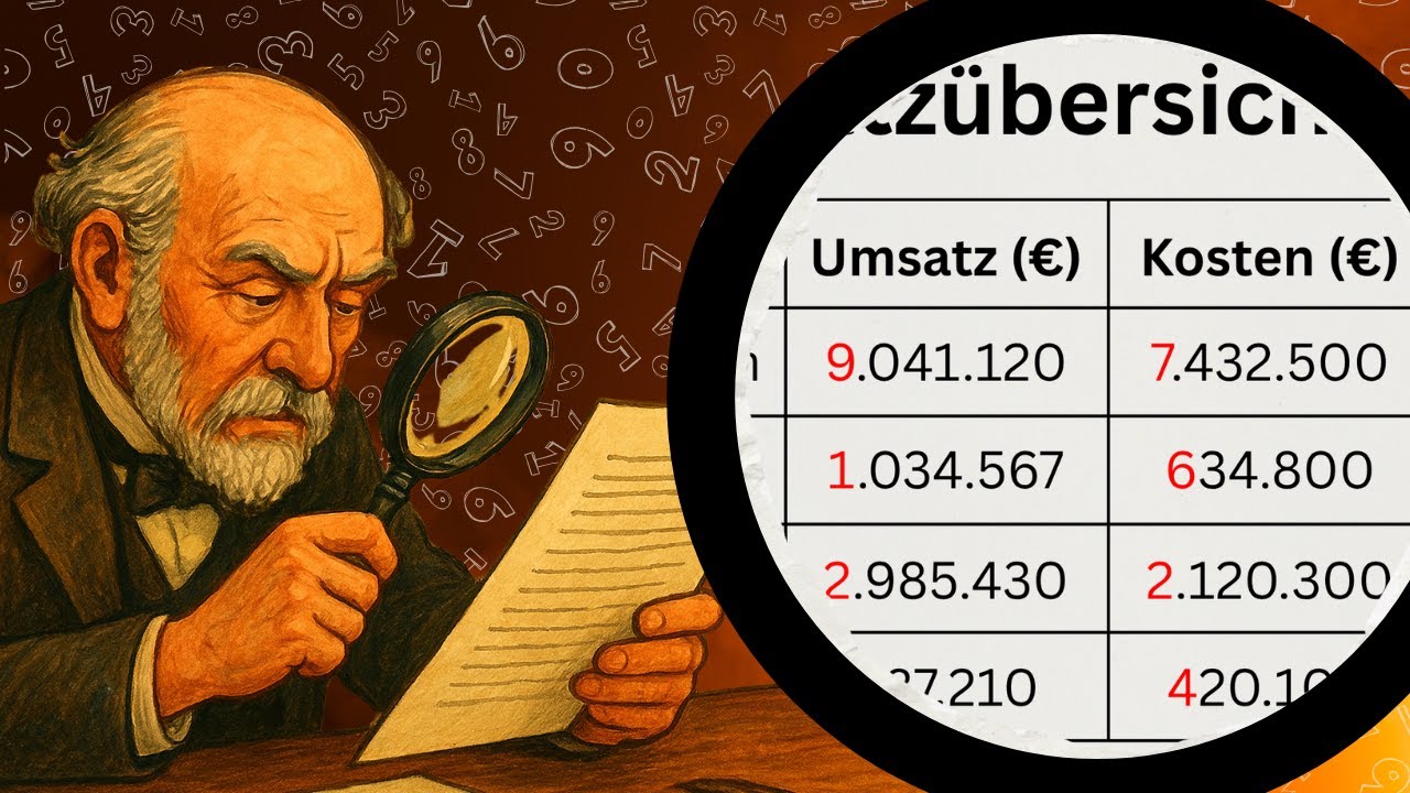Wie Mathematiker mit der 1. Ziffer Betrug erkennen