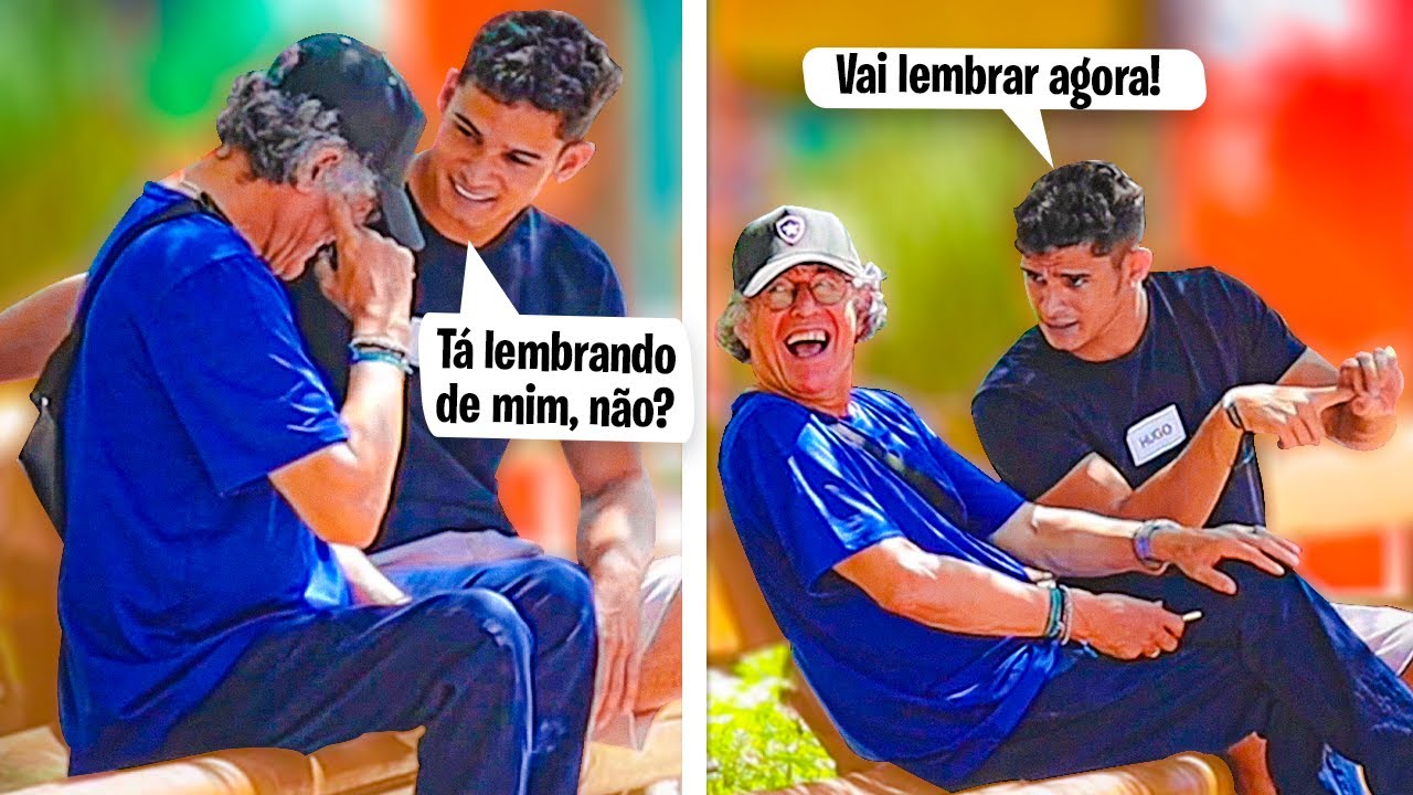 TÁ LEMBRANDO DE MIM NÃO? - Pegadinha