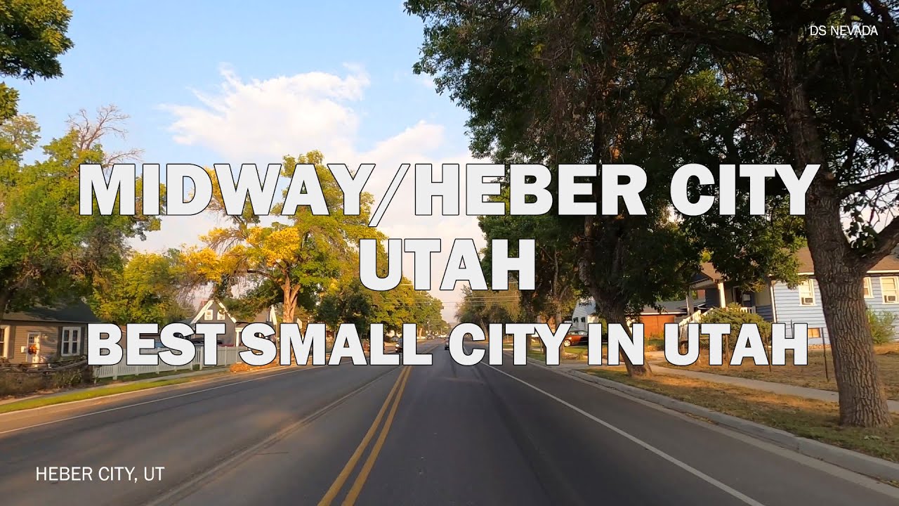 Midway And Heber City, UT - Driving 4K