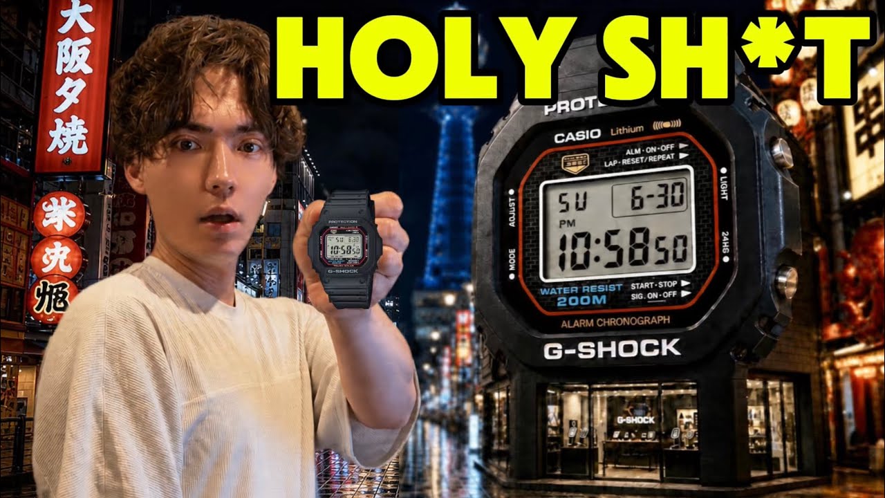 Раскрываю секрет крупнейшего магазина G-Shock в Японии | G-Bridges Osaka