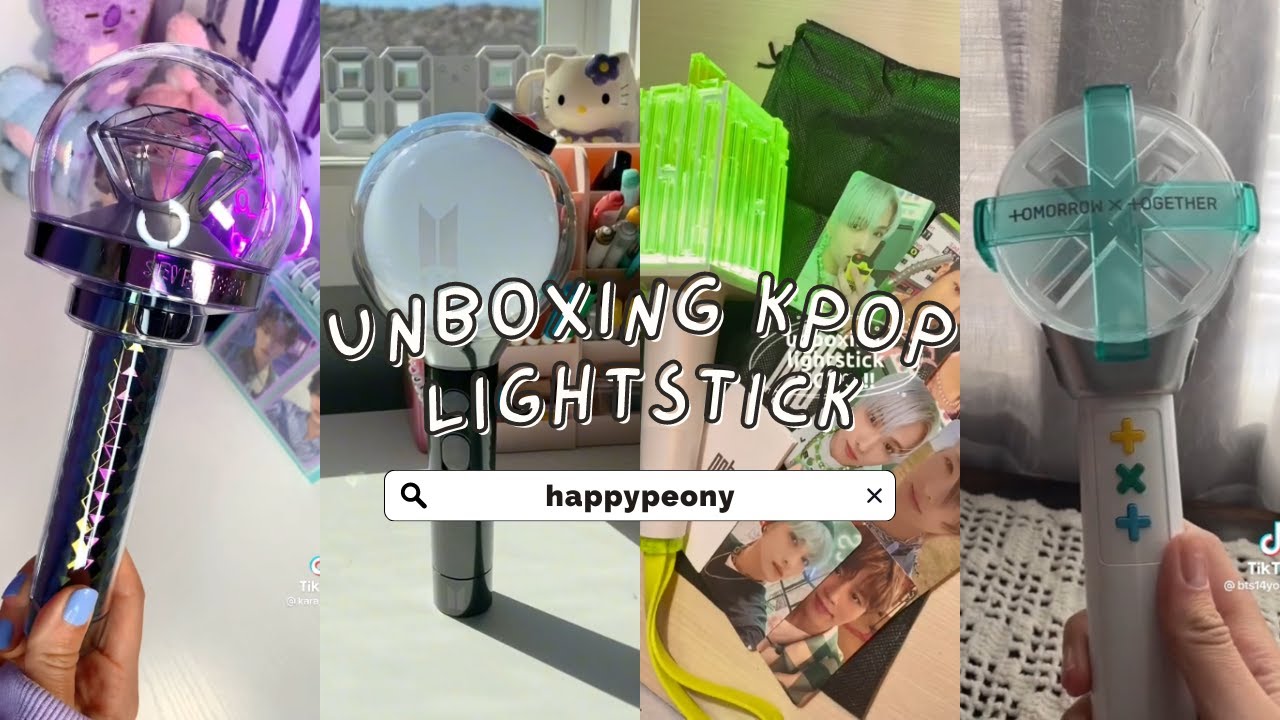 #1 ✧.* Unboxing Kpop Lightstick ✧.* Boy Group Edition ♥