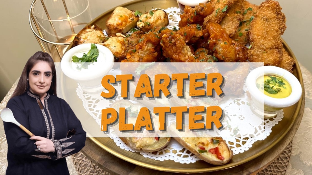 Starter Platter Recipe🤩By Chef Shireen Anwar| Perfect For #parties | How To Make #starter #platter