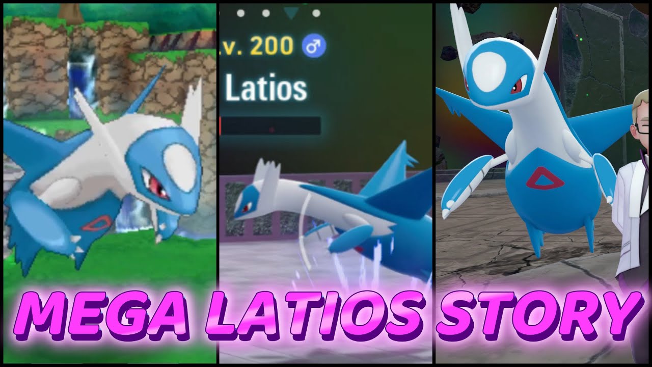 The Full History and Story Of MEGA LATIOS in Pokemon Games