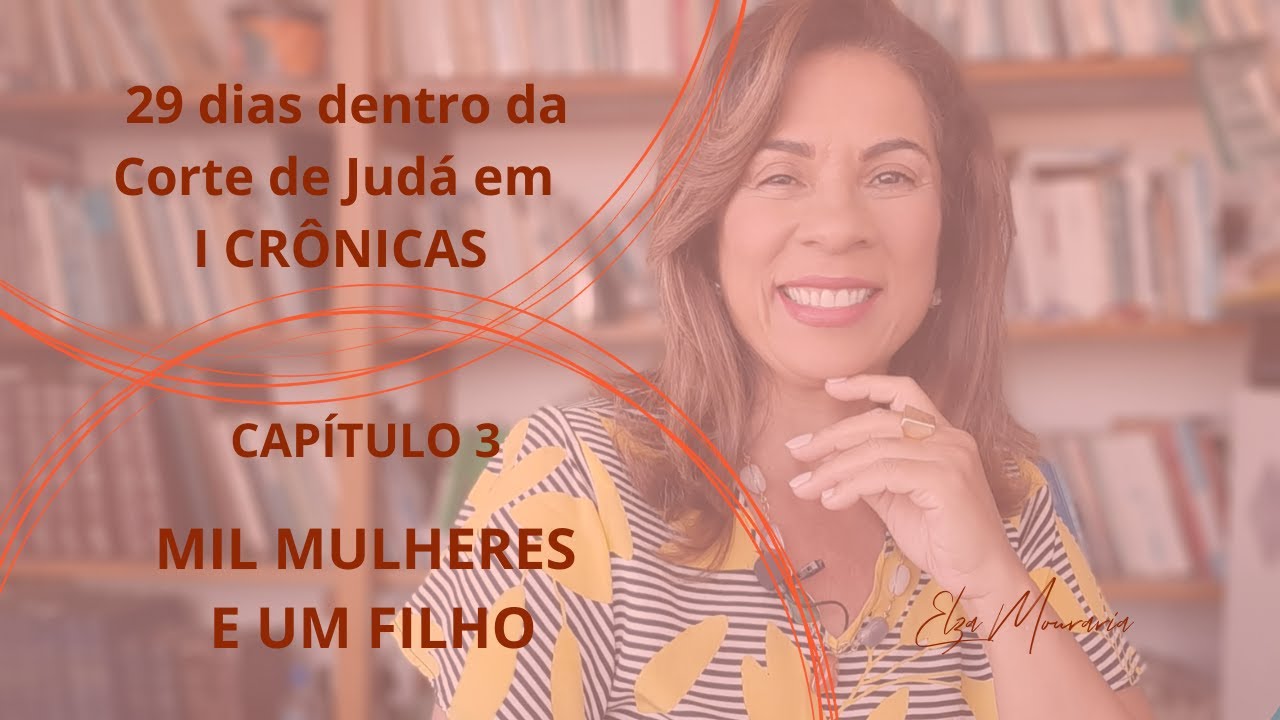 1 CRÔNICAS 3 - MIL MULHERES E UM FILHO! ( Genealogias de Davi e Salomão) #teologiaparatodos