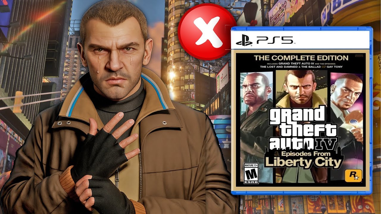 GTA 4 REMASTERED ne SORTIRA pas avant LONGTEMPS..
