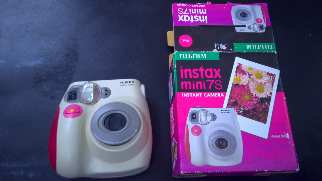 Démontage de l’appareil photo instantané Fujifilm instax mini7S