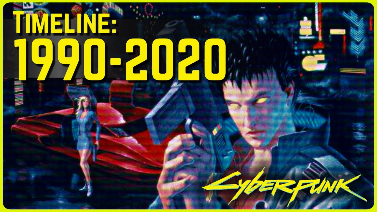 Хронология киберпанка: 1990-2020