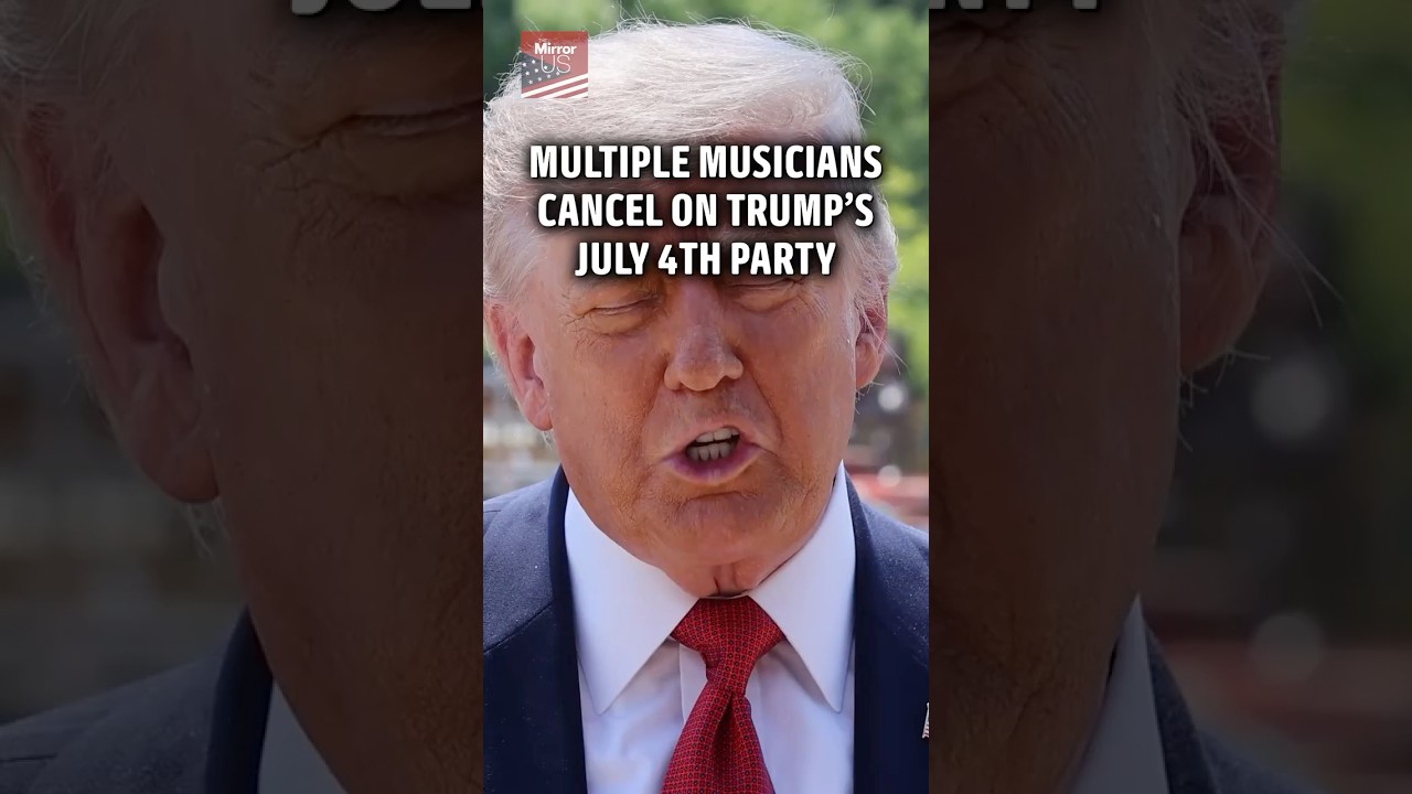 Multiple musicians cancel on Trump&rsquo;s America 250 event