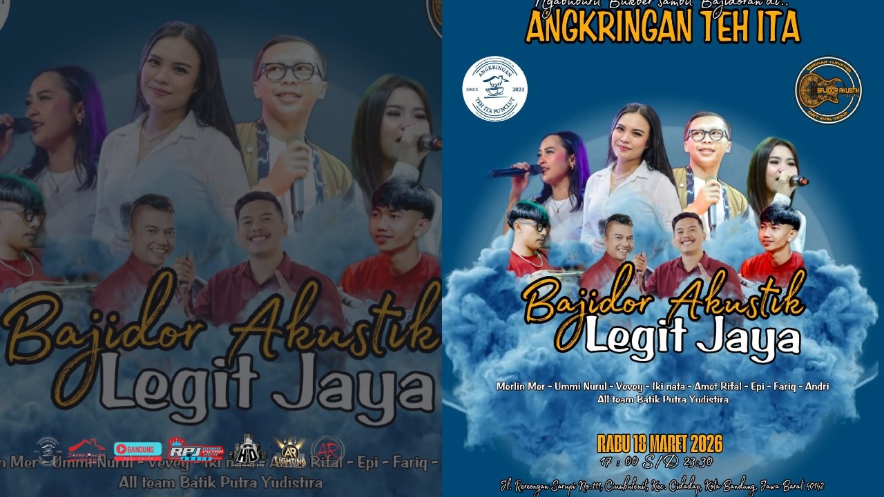 ANGKRINGAN TEH ITA, - LEGIT JAYA AKUSTIK - IKI NATA-UMI NURUL-MERLIN-VEVEY , 18 MARET 2026