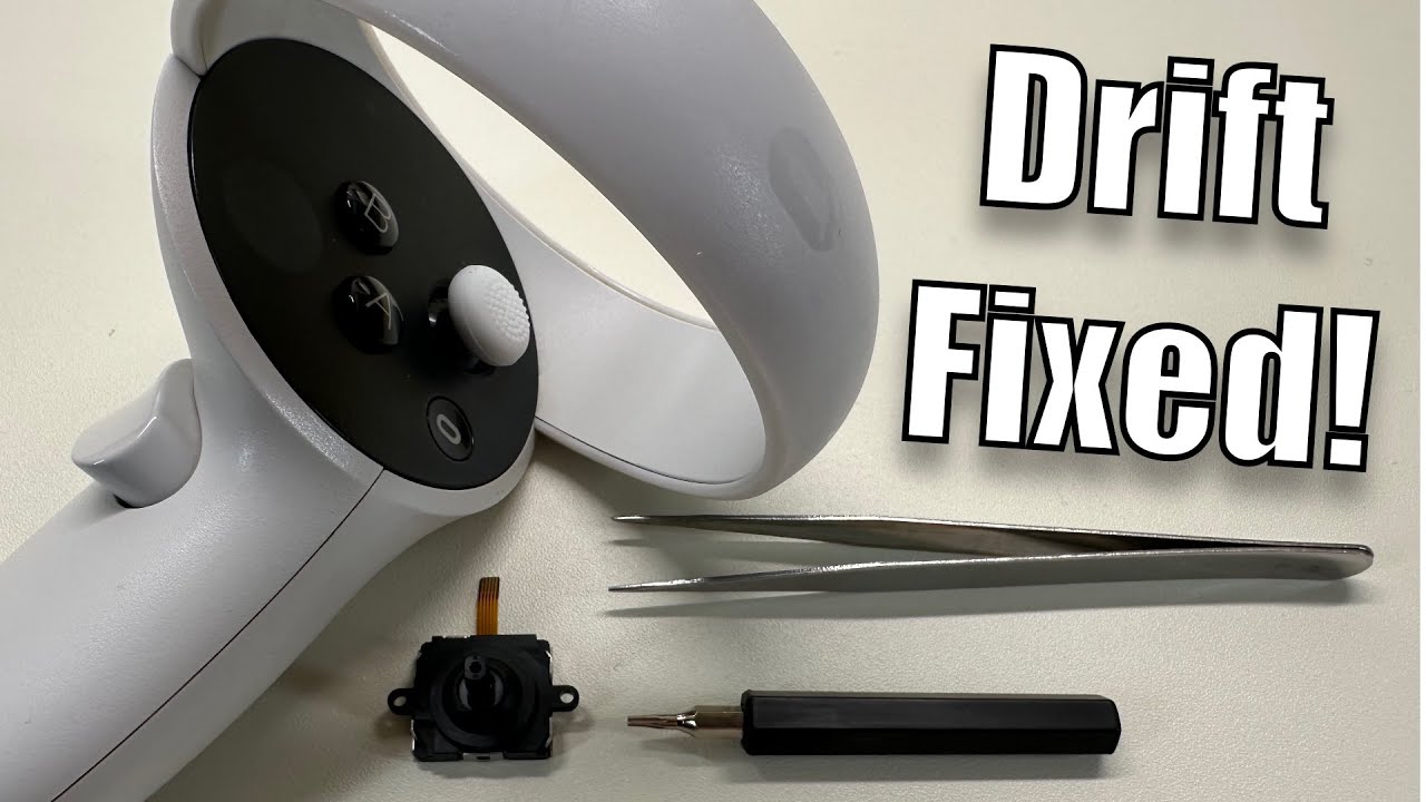 Quest 2 controller repair: Fixing a drifting thumbstick