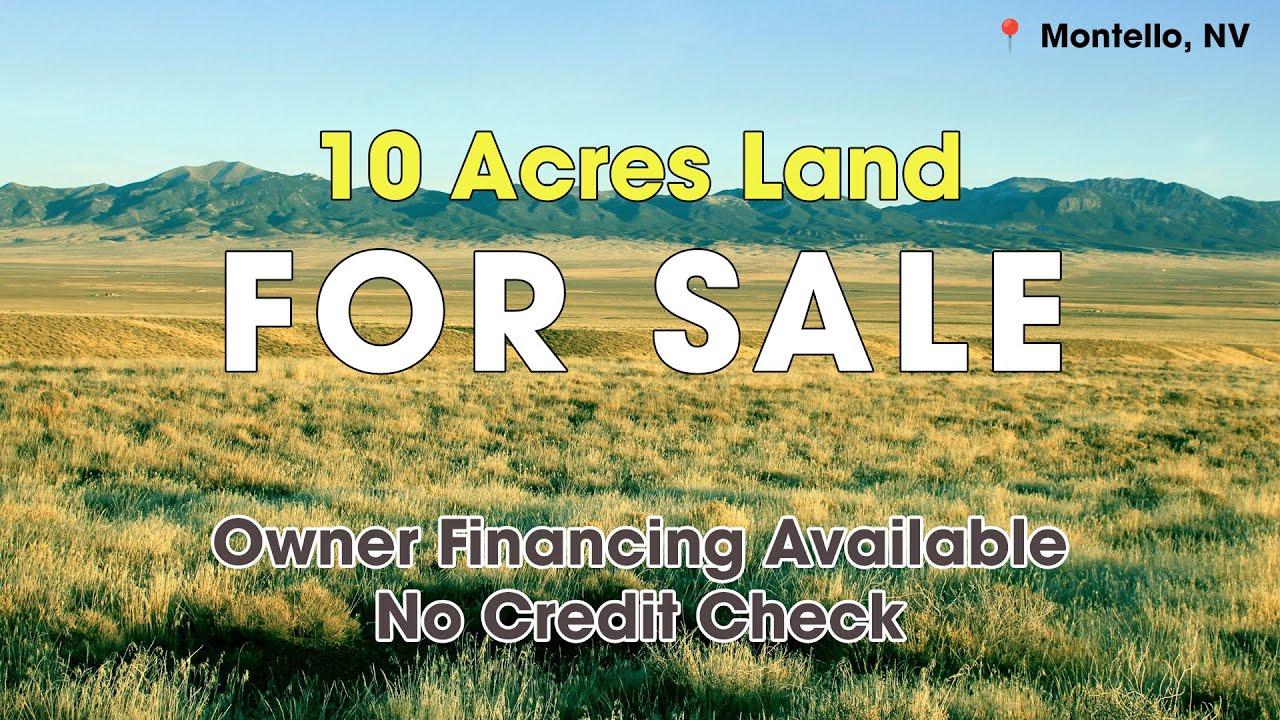 17017 - 10 Acres Land for Sale in Elko County, Nevada | Montello Area | Mountain Views | $199 Month!
