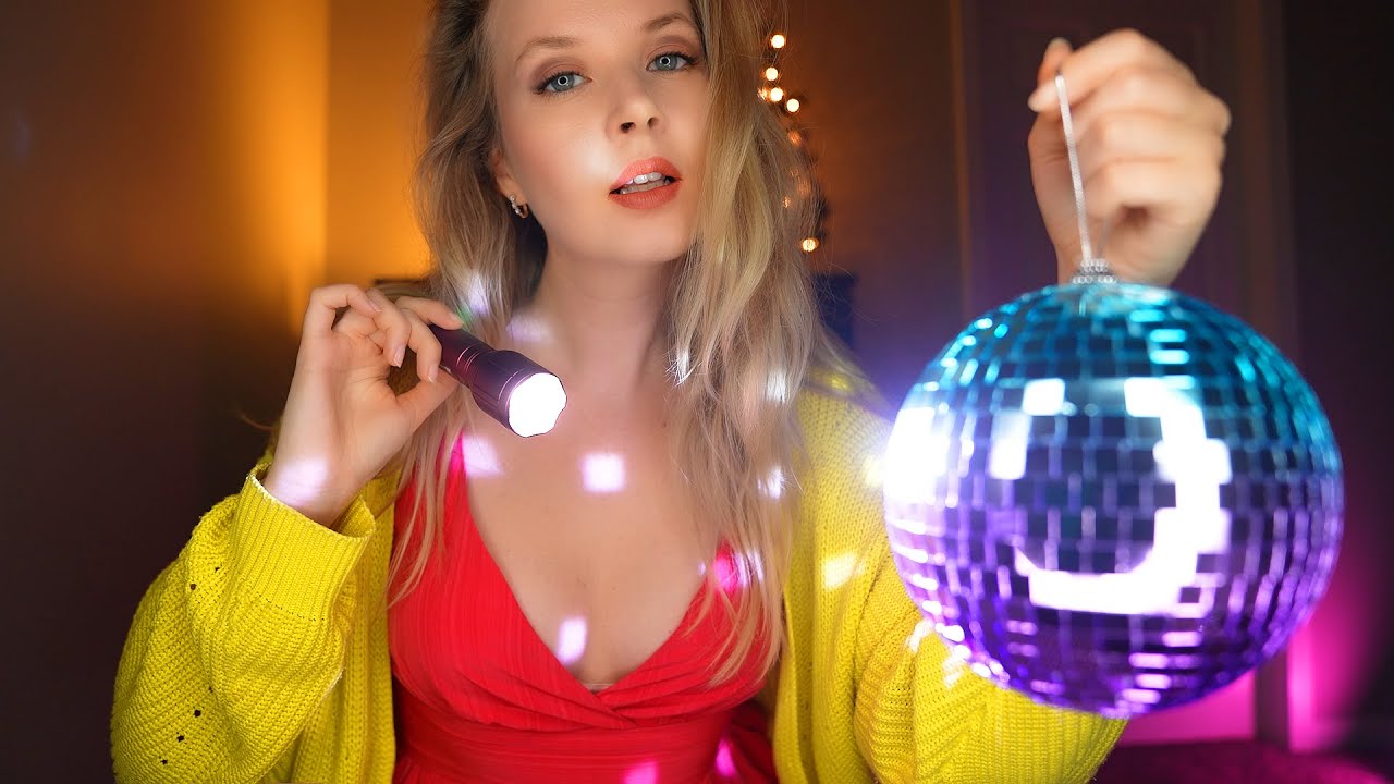 ASMR Блестящий эксперимент ✨Искры и покалывания 💎 Медицинский осмотр 🎆 Новогоднее настроение
