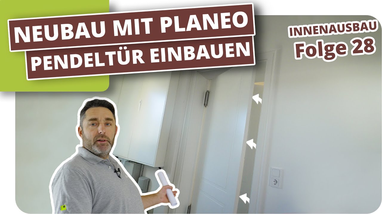 Pendeltür einbauen