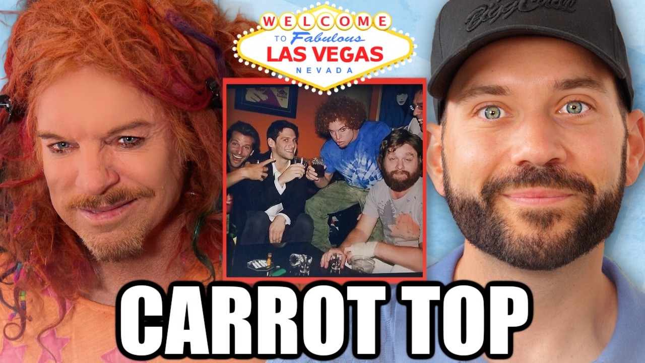 CARROT TOP INTERVIEW! The Hangover, Family Guy, E! Reality Show, and Las Vegas Residency!