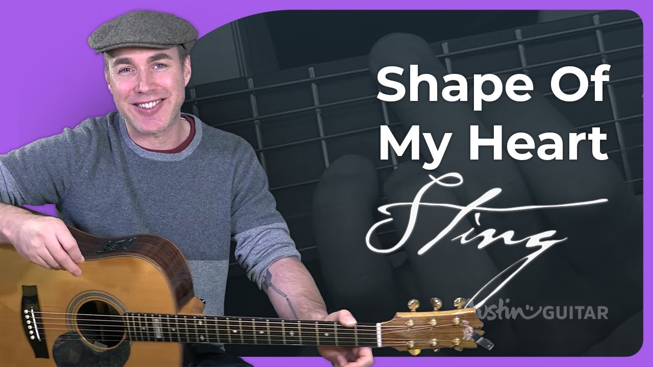How to play Shape Of My Heart | Riff Guitar Lesson