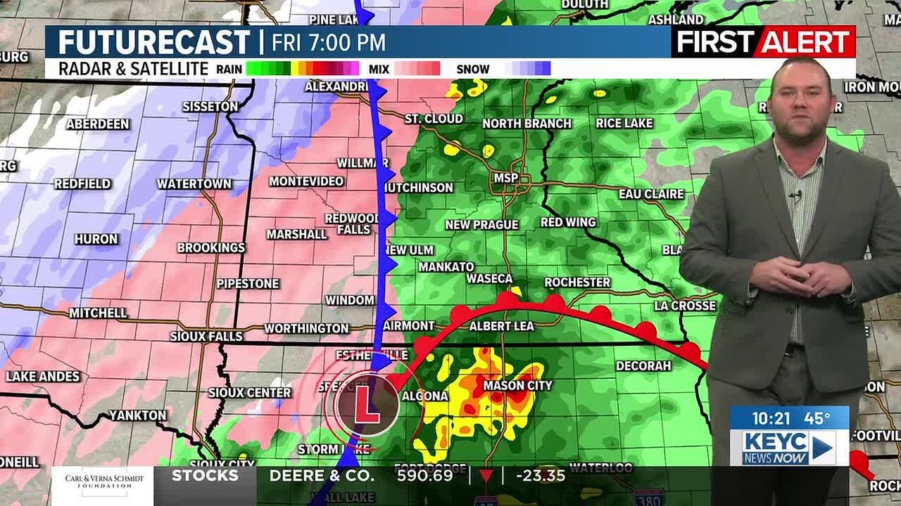 Meteorologist Daniel Sawicki's 10pm Thursday Weathercast