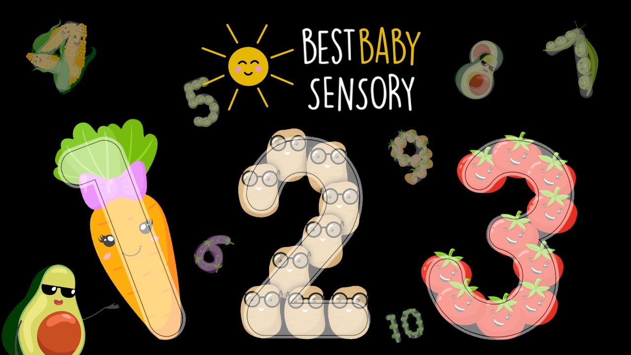 Vibing Veggies 1 to 10 | Super Simple Counting with Veggies & Friends