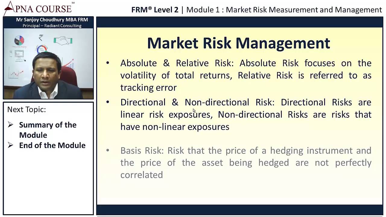 Market Risk Measurement and Management -FRM&reg; Part 2
