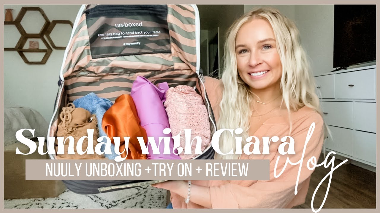 Sunday Vlog: Unsponsored Nuuly Review & Nuuly Haul