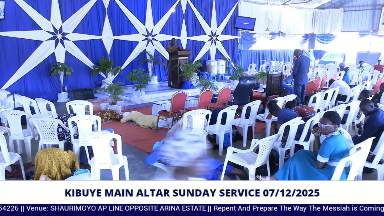 KIBUYE MAIN ALTAR SUNDAY SERVICE