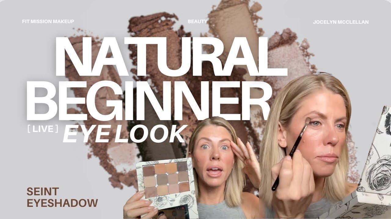 Natural Beginner Eye Look | Seint Eyeshadow