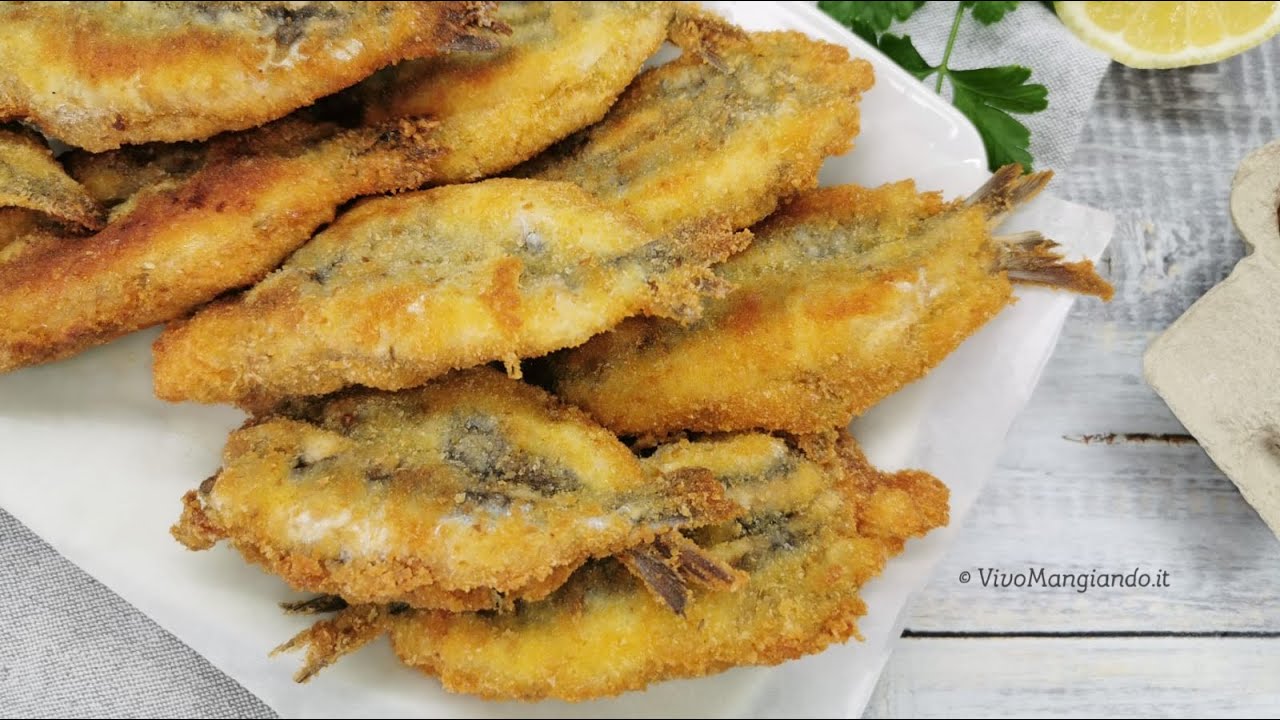 Alici o acciughe ripiene al limone