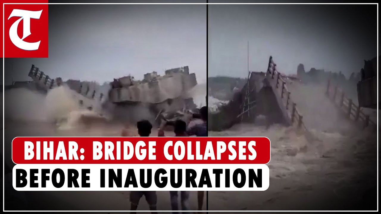 Newly constructed bridge in Bihar&rsquo;s Araria collapses before inauguration; no casualty