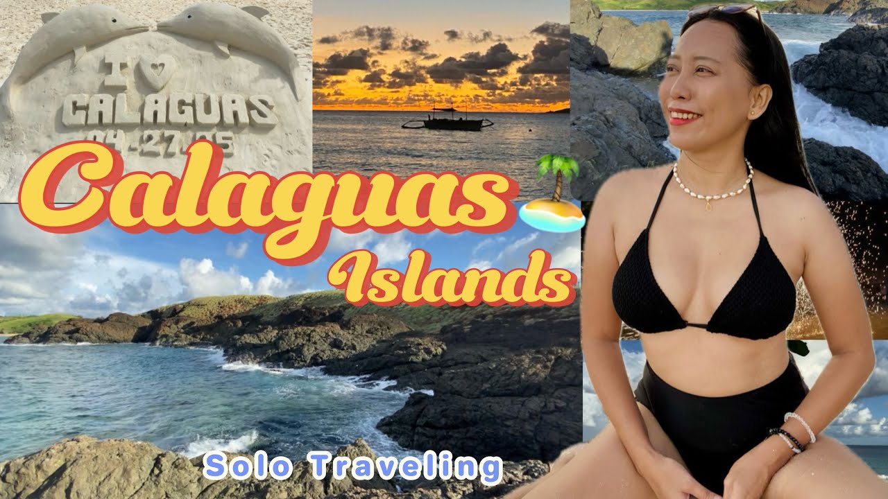 DISCOVERING CALAGUAS ISLAND: WHERE SOLITUDE MEETS PARADISE🏝️ / 4th Solo Traveling✨