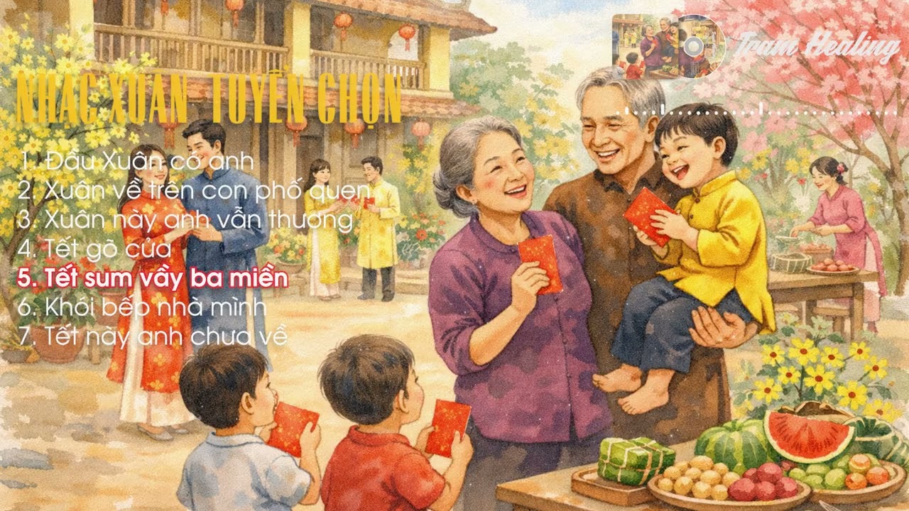 Playlist Nhạc Xuân Mới 2026 🌸 Bài Hát Tết Mới Nghe Là Muốn Về Nhà