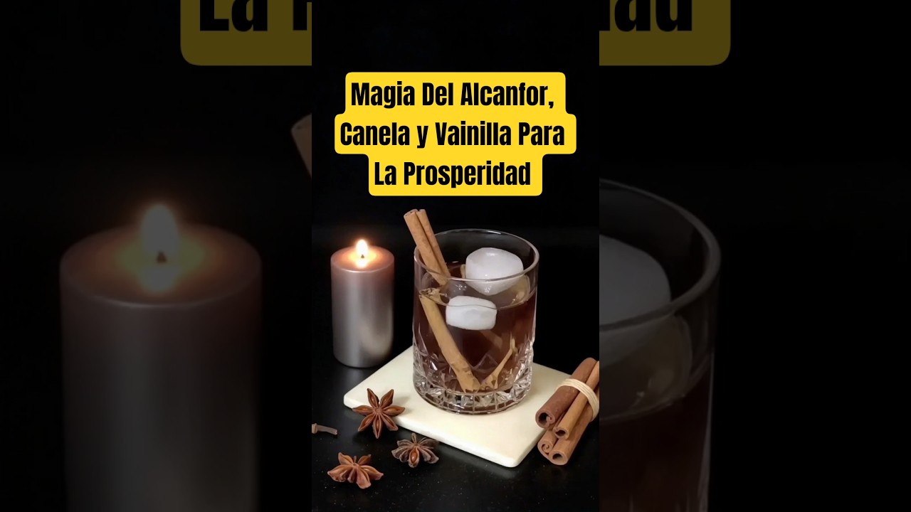 La Magia del Alcanfor, Canela y Vainilla Blanca, Para Atraer La Prosperidad 🍀✨#ritual