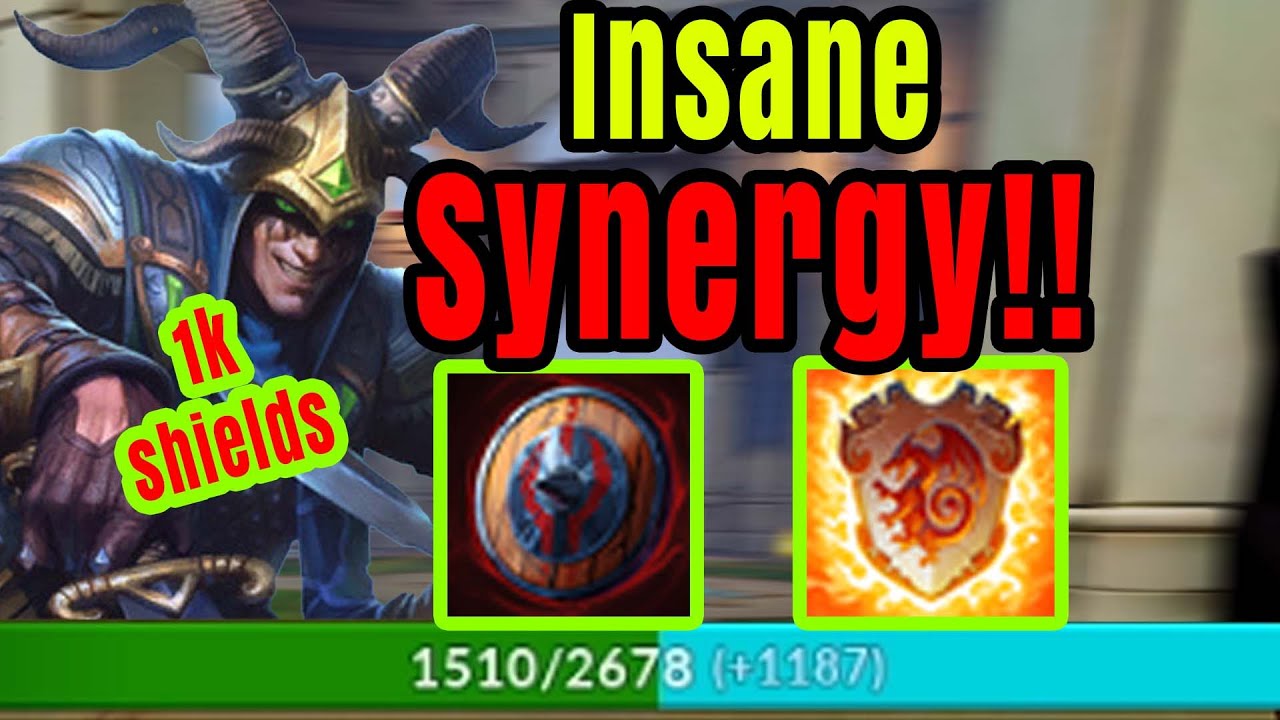 ONE OF THE CRAZIEST SYNERGIES - 1k+ Shields & 100+ Protections