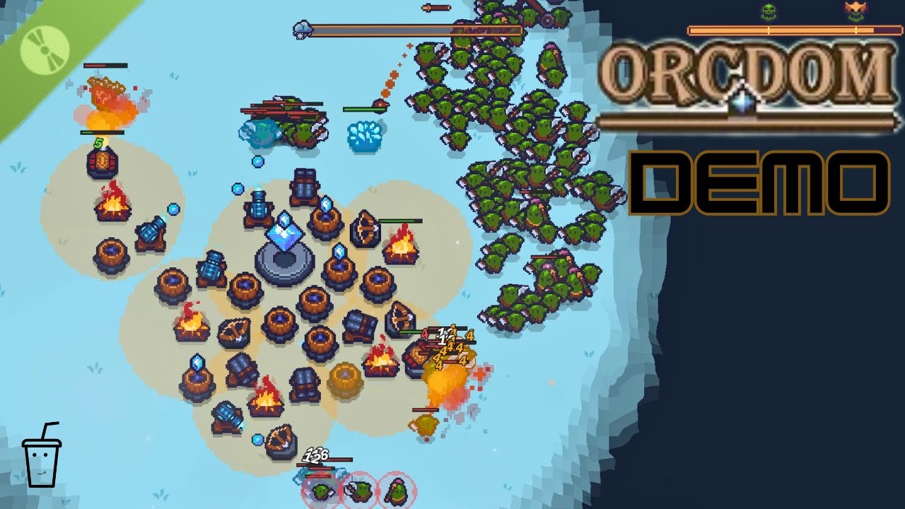 Vibes Of Plants Vs Zombies Tower Defense But With Orcs! | Orcdom Demo