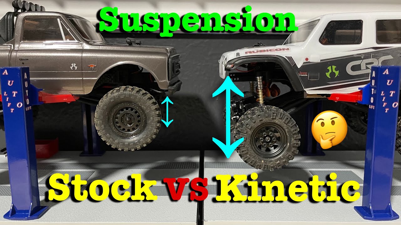 Kinetic Double Barrel Shocks SCX24! //Are they better than stock? Are they worse? Let's find out!//