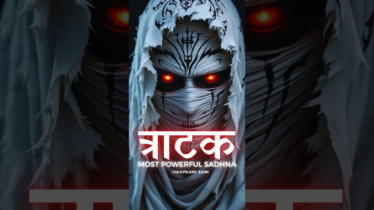 MOST POWERFUL SADHNA !!! #tratakmeditation #spirituality #shorts