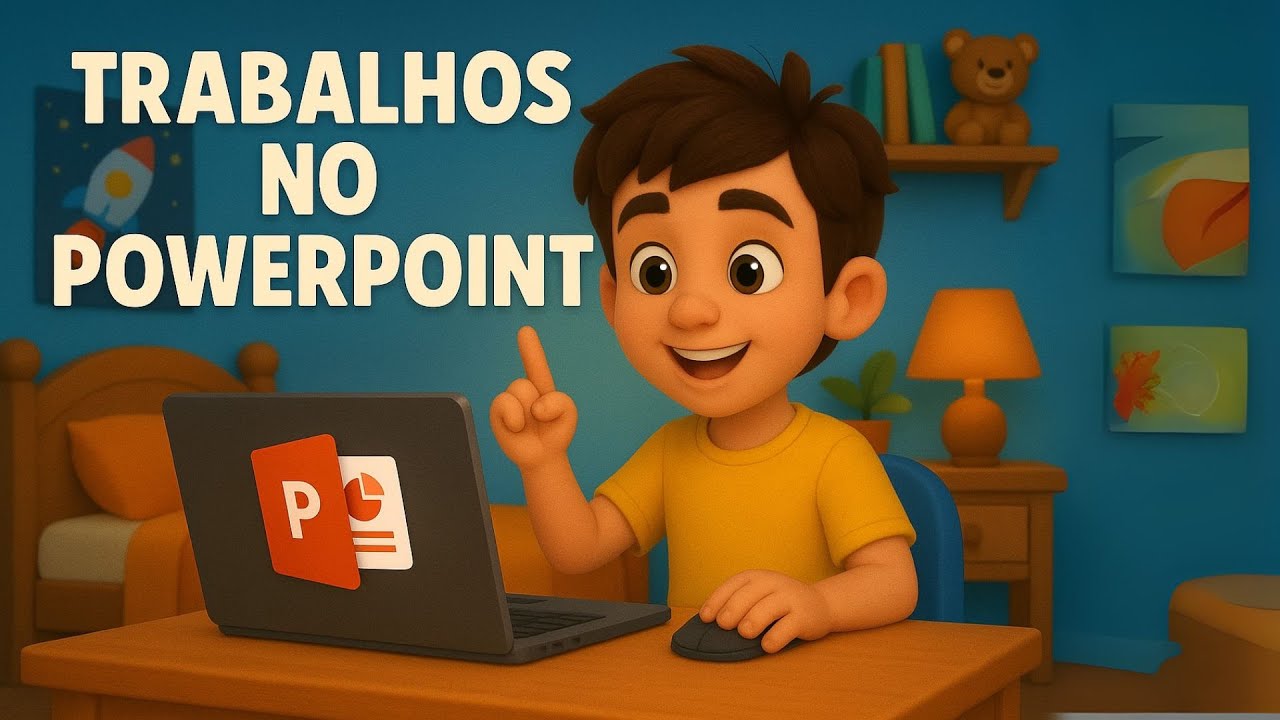 Como fazer trabalho no Powerpoint
