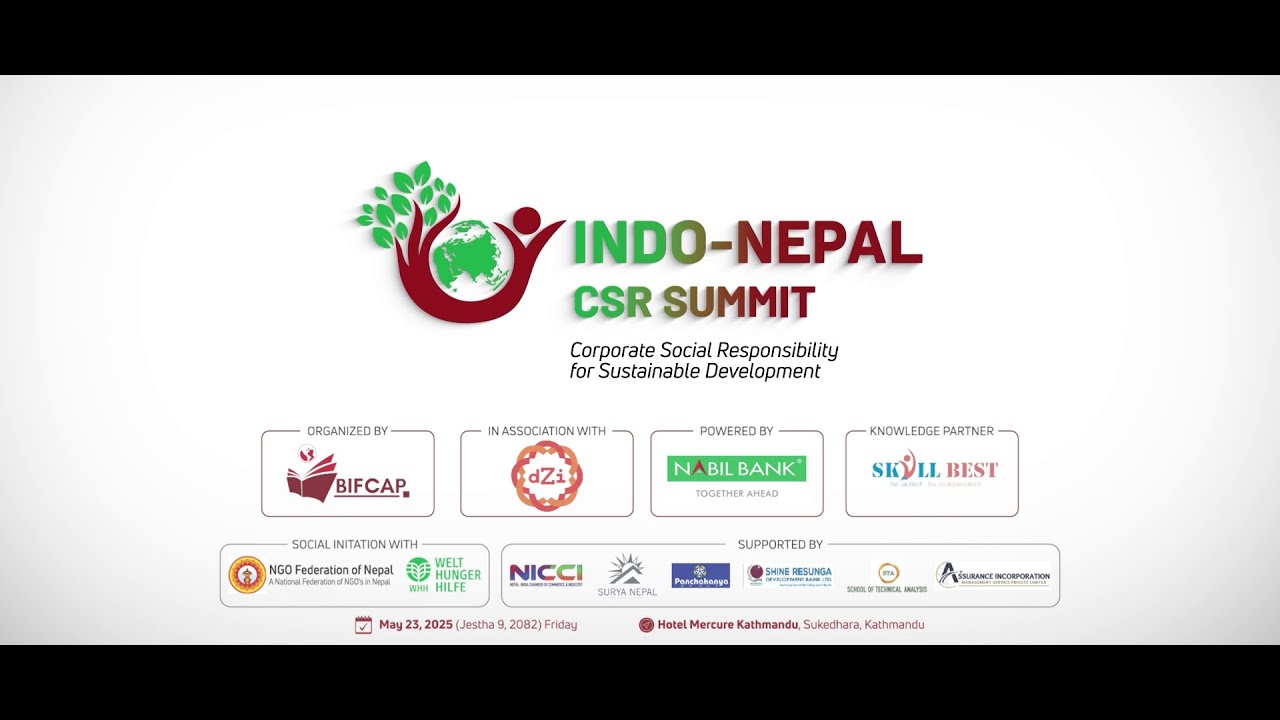 Indo_Nepal CSR summit-2025, Corporate Social Responsibility for Sustainable Development