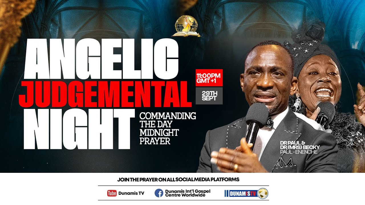 COMMANDING THE DAY MID-NIGHT PRAYER || ANGELIC JUDGEMENTAL NIGHT || 29-09-2025