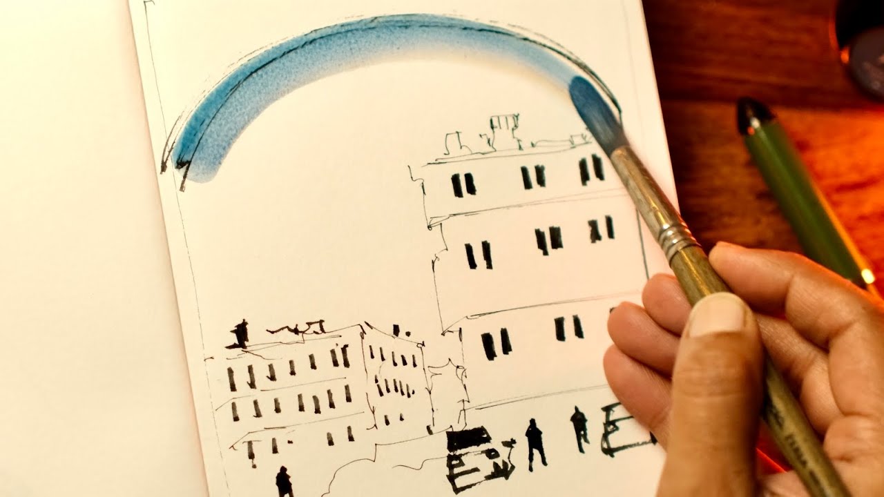 The Magic of Ink & Watercolor ~ Pen & Ink Drawing Tutorial
