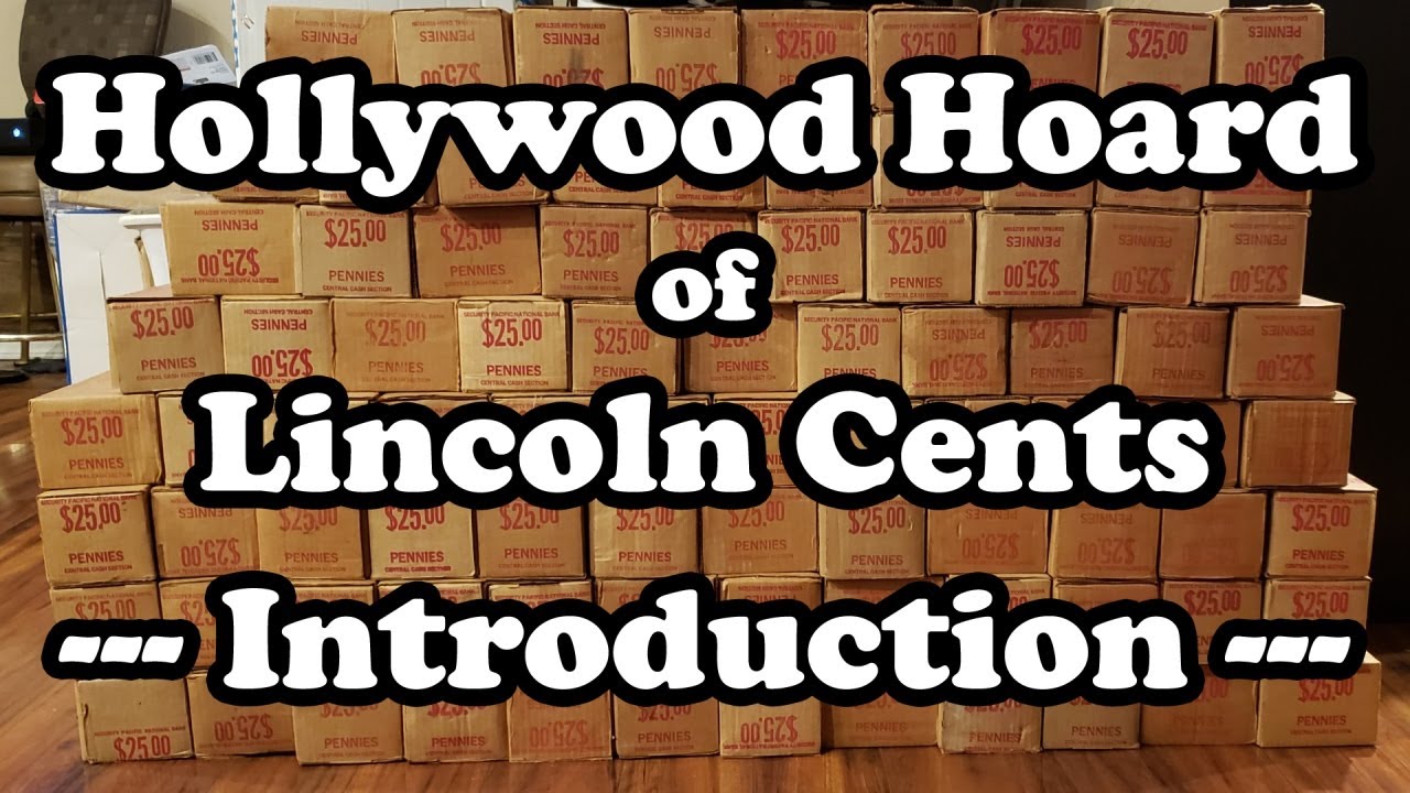 Hollywood Hoard of Lincoln Cents - Original Boxes and Bank Wrapped Rolls from the 1970s and 1980s