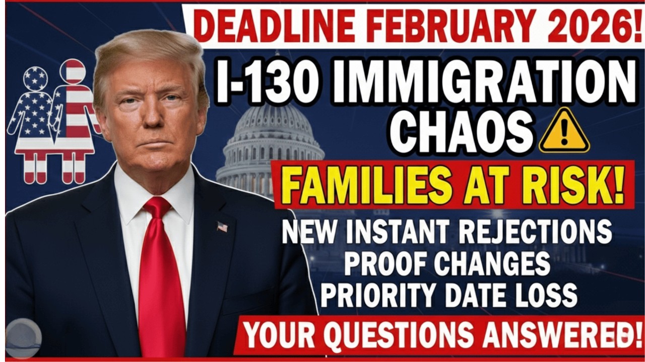 February 2026 I-130 Rule Changes: Why Your Family Petition Could Be Rejected Instantly