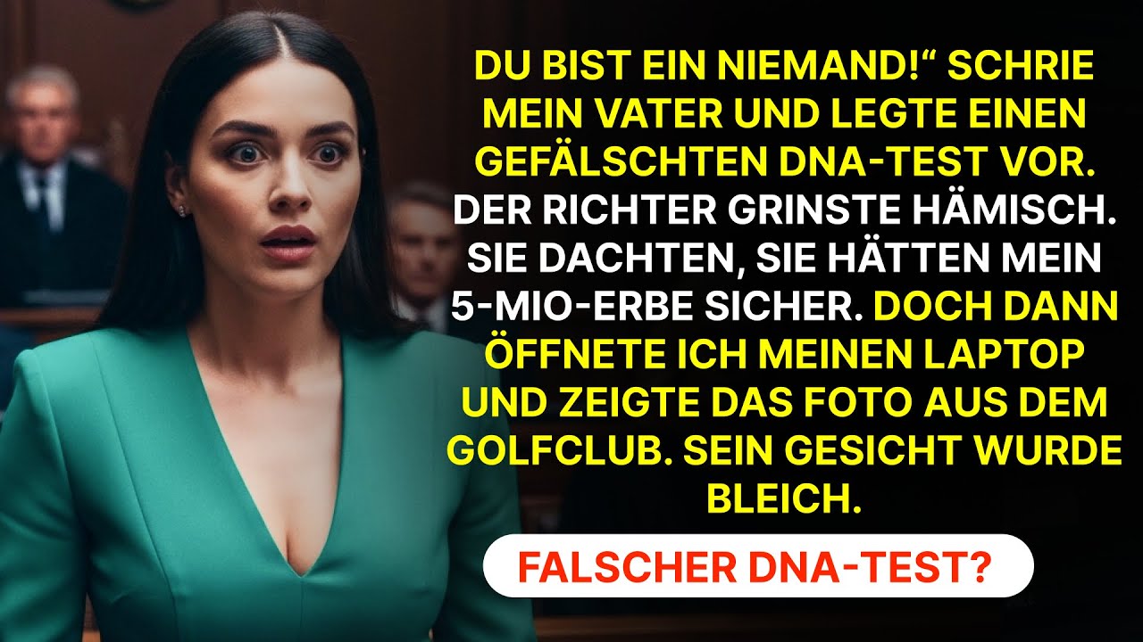 „Du bist nicht meine Tochter!“ – Der DNA-Test vor Gericht änderte ALLES 😱