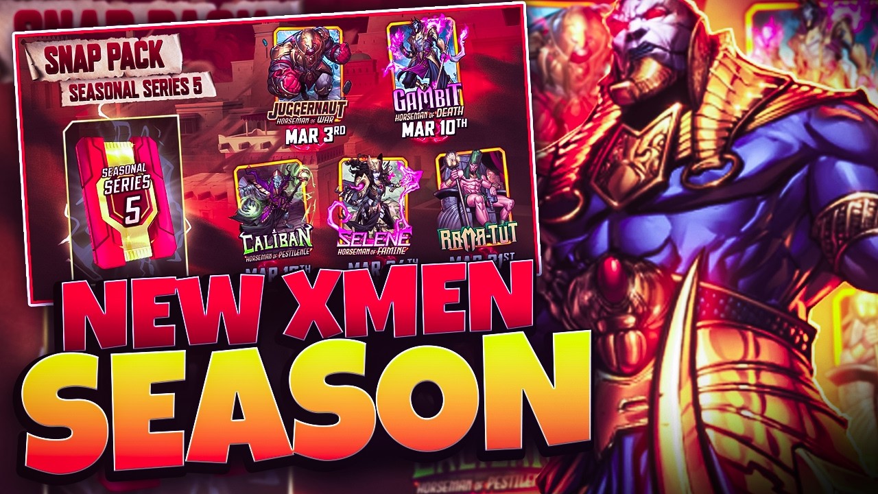 New Season X Men Origins of Apocalypse! Marvel Snap