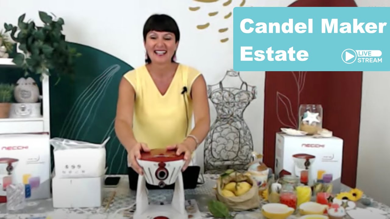Live Shopping: Necchi Candle Maker 🕯