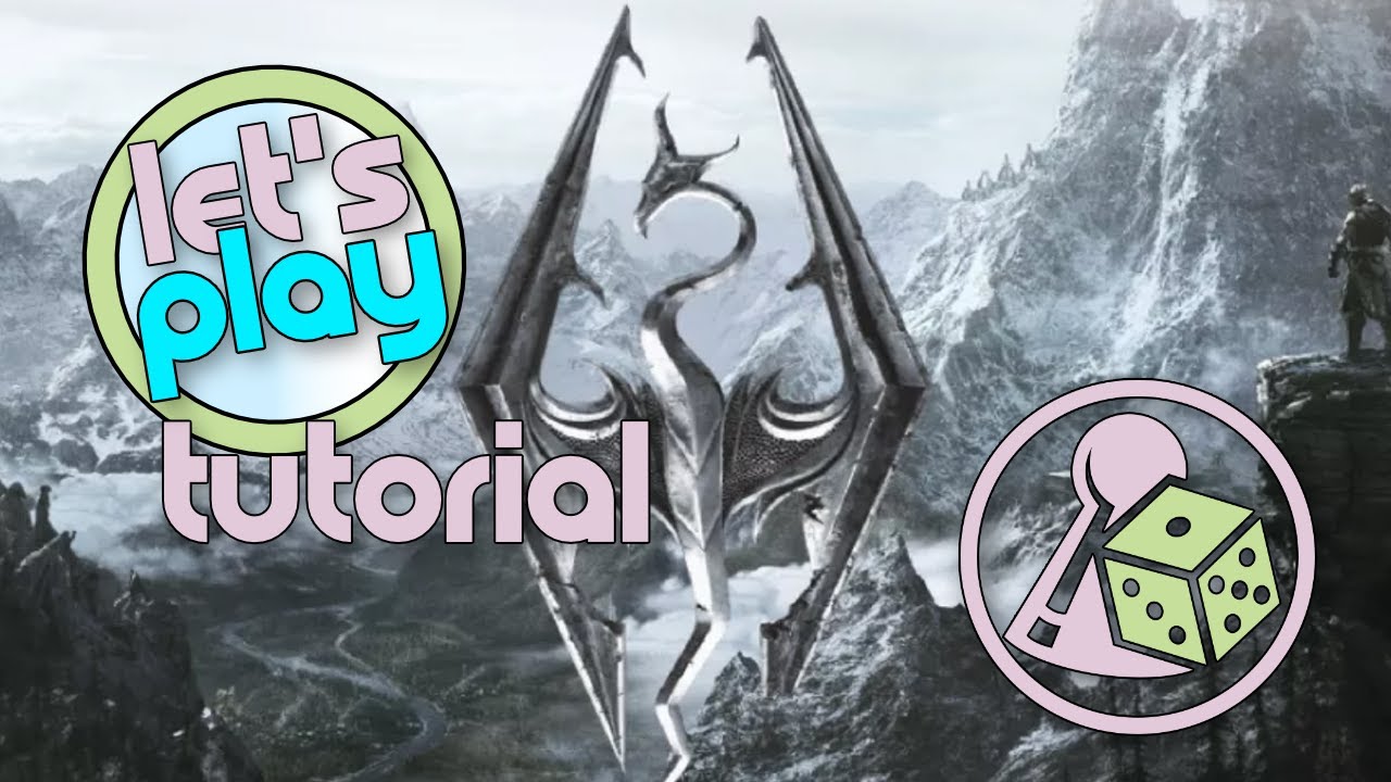 Let's play Skyrim - The Adventure Game (Boardgame) - Tutorial