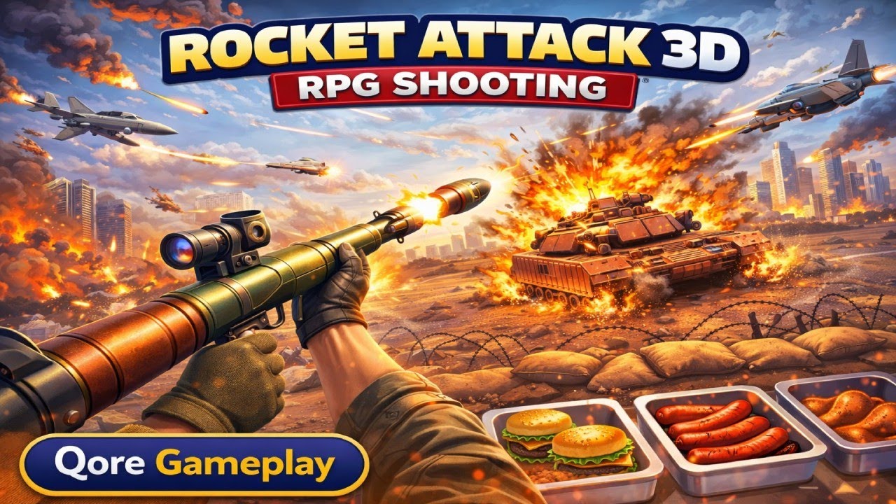 Rocket Attack 3D: RPG Shooting | Explosive Action, Enemies & Power Gameplay (Android/iOS
