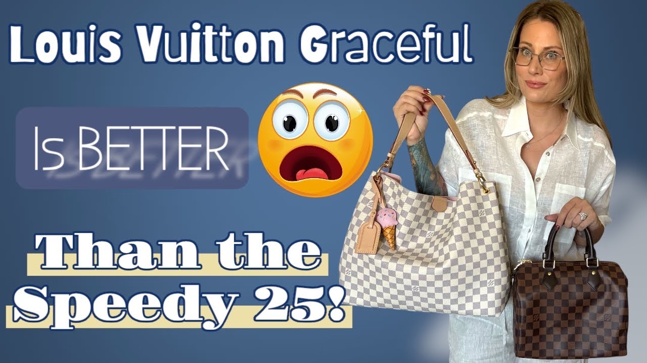 Louis Vuitton Graceful MM or Speedy 25? Luxury handbag comparison