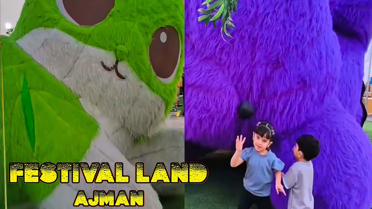 CAT Park at Festival Land Ajman 😺 | New Attraction in Ajman UAE