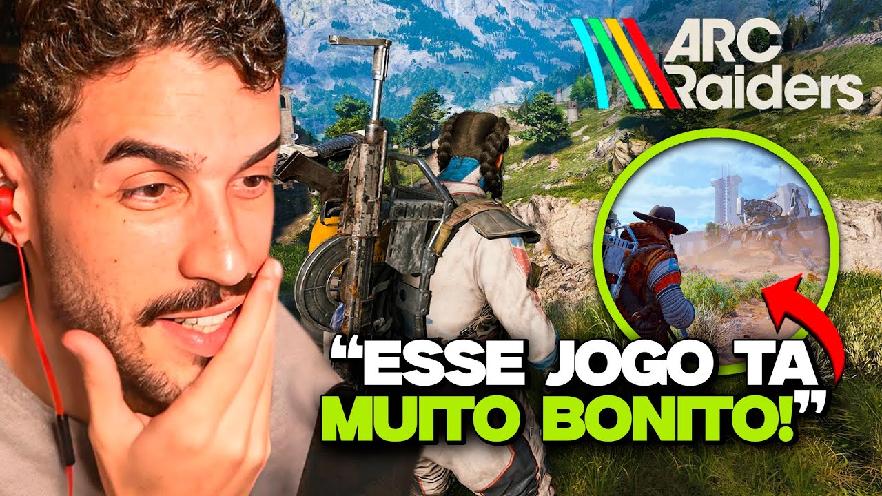 TESTEI O JOGO MAIS HYPADO DO ANO COM A RAPAZIADA! - ARC RAIDERS | STAG JOGA